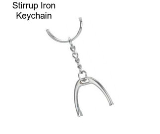 Stirrup Iron Keychain