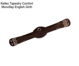 Kelley Tapestry Comfort Monoflap English Girth