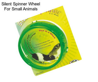 Silent Spinner Wheel For Small Animals