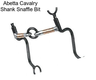 Abetta Cavalry Shank Snaffle Bit
