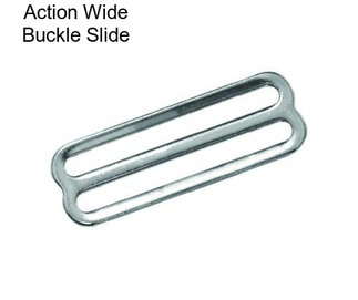 Action Wide Buckle Slide