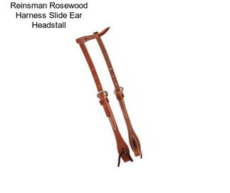 Reinsman Rosewood Harness Slide Ear Headstall