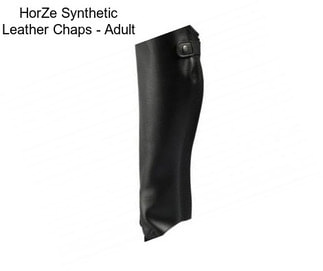 HorZe Synthetic Leather Chaps - Adult