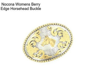 Nocona Womens Berry Edge Horsehead Buckle