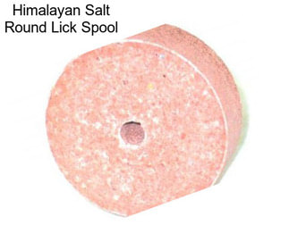 Himalayan Salt Round Lick Spool