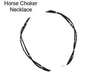 Horse Choker Necklace