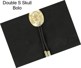 Double S Skull Bolo