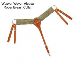 Weaver Woven Alpaca Roper Breast Collar