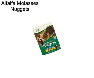 Alfalfa Molasses Nuggets