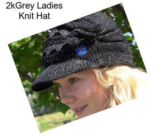 2kGrey Ladies Knit Hat