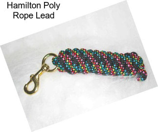 Hamilton Poly Rope Lead