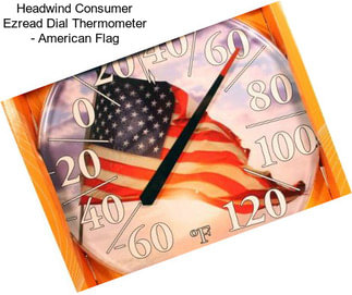 Headwind Consumer Ezread Dial Thermometer - American Flag