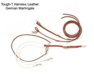 Tough-1 Harness Leather German Martingale