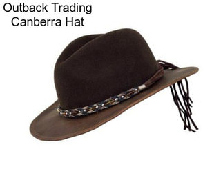 Outback Trading Canberra Hat