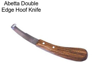 Abetta Double Edge Hoof Knife