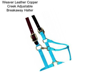 Weaver Leather Copper Creek Adjustable Breakaway Halter