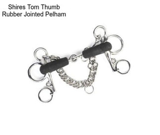 Shires Tom Thumb Rubber Jointed Pelham