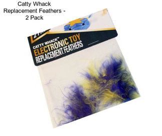 Catty Whack Replacement Feathers - 2 Pack