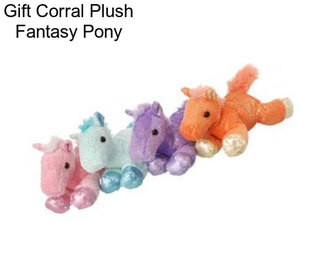 Gift Corral Plush Fantasy Pony