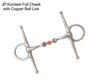 JP Korsteel Full Cheek with Copper Ball Link