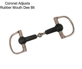 Coronet Adjusta Rubber Mouth Dee Bit