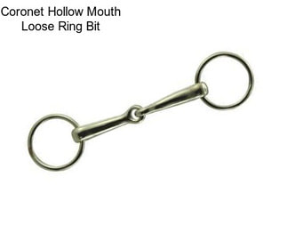 Coronet Hollow Mouth Loose Ring Bit