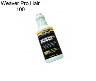 Weaver Pro Hair 100