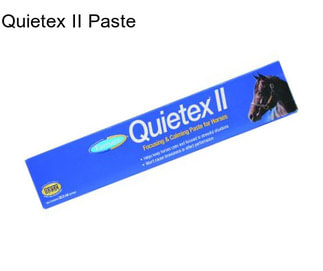 Quietex II Paste