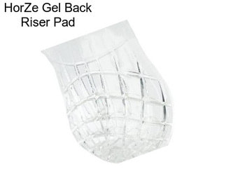 HorZe Gel Back Riser Pad