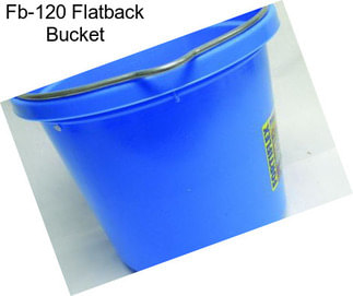 Fb-120 Flatback Bucket