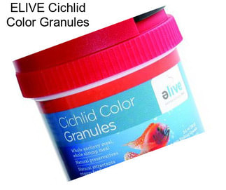 ELIVE Cichlid Color Granules