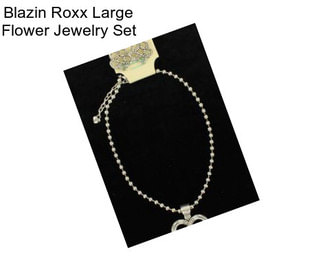 Blazin Roxx Large Flower Jewelry Set