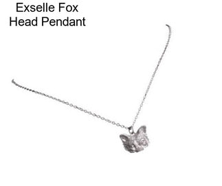 Exselle Fox Head Pendant