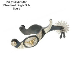 Kelly Silver Star Steerhead Jingle Bob Spurs