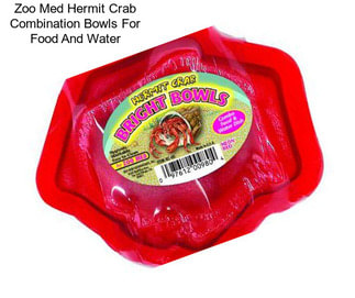 Zoo Med Hermit Crab Combination Bowls For Food And Water