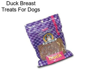 Duck Breast Treats For Dogs