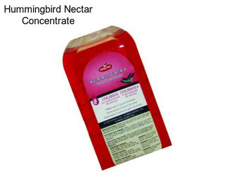 Hummingbird Nectar Concentrate