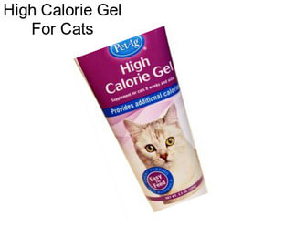 High Calorie Gel For Cats