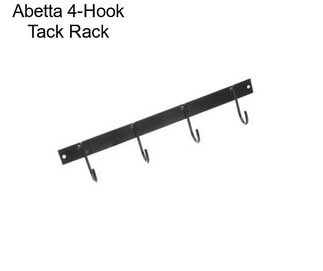 Abetta 4-Hook Tack Rack