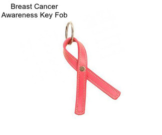 Breast Cancer Awareness Key Fob