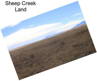 Sheep Creek Land