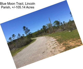 Blue Moon Tract, Lincoln Parish, +/-105.14 Acres