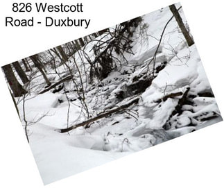 826 Westcott Road - Duxbury