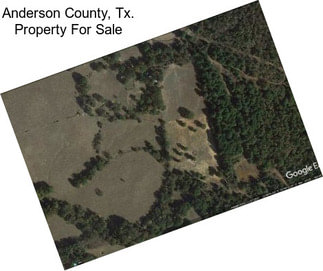 Anderson County, Tx. Property For Sale