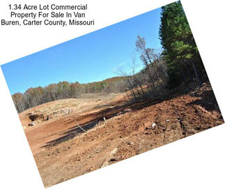1.34 Acre Lot Commercial Property For Sale In Van Buren, Carter County, Missouri