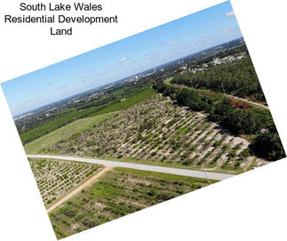 South Lake Wales Residential Development Land