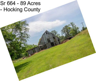 Sr 664 - 89 Acres - Hocking County