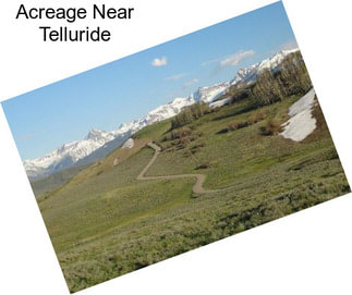 Acreage Near Telluride