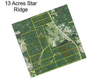 13 Acres Star Ridge