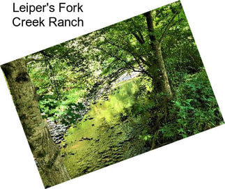 Leiper\'s Fork Creek Ranch